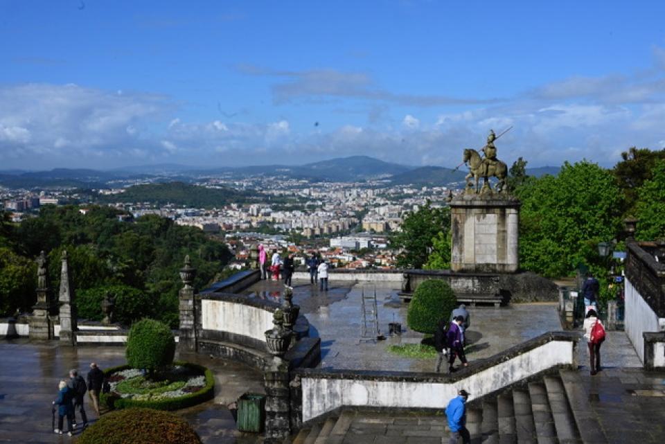 View of Braga after Mass